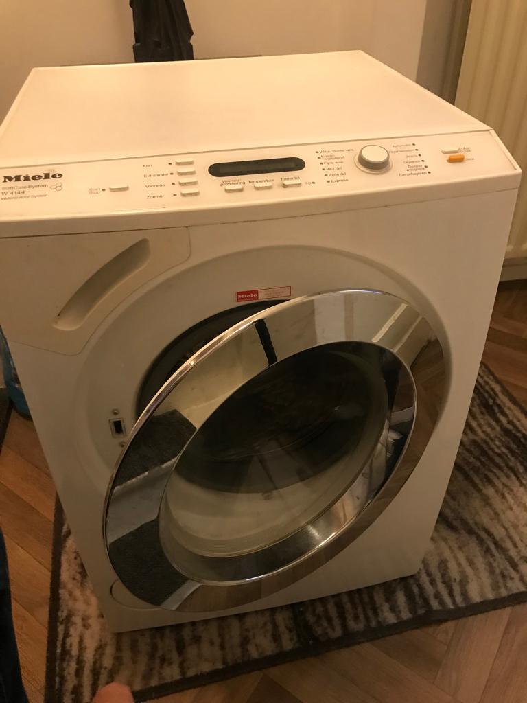 Wasmachine miele, Ophalen, Gebruikt, Voorlader, 85 tot 90 cm