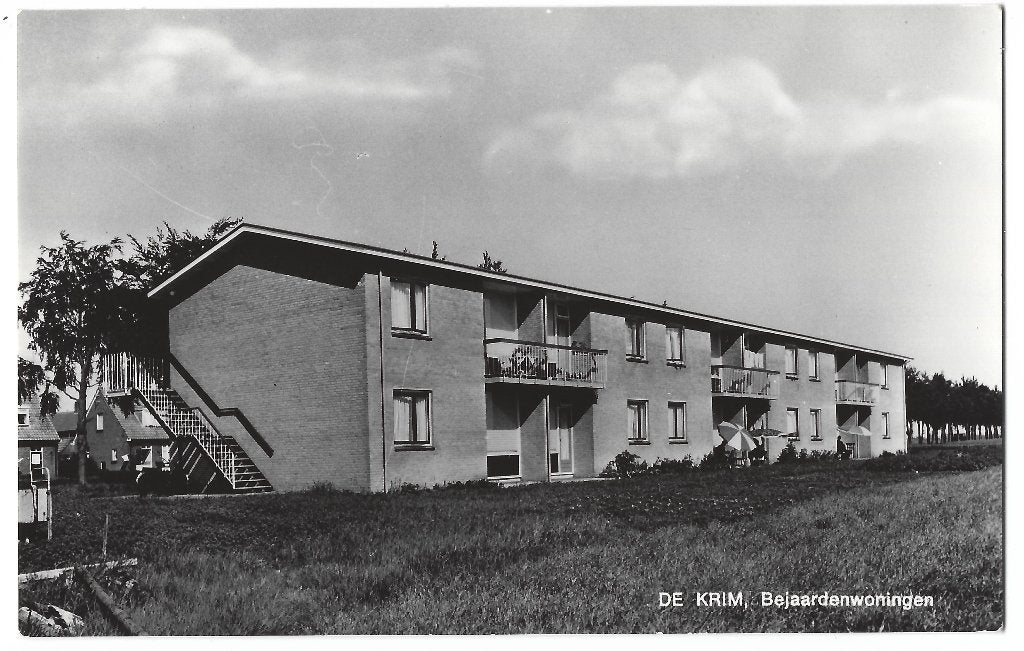 De Krim, Bejaardenwoningen, Verzenden, 1960 tot 1980, Ongelopen, Overijssel