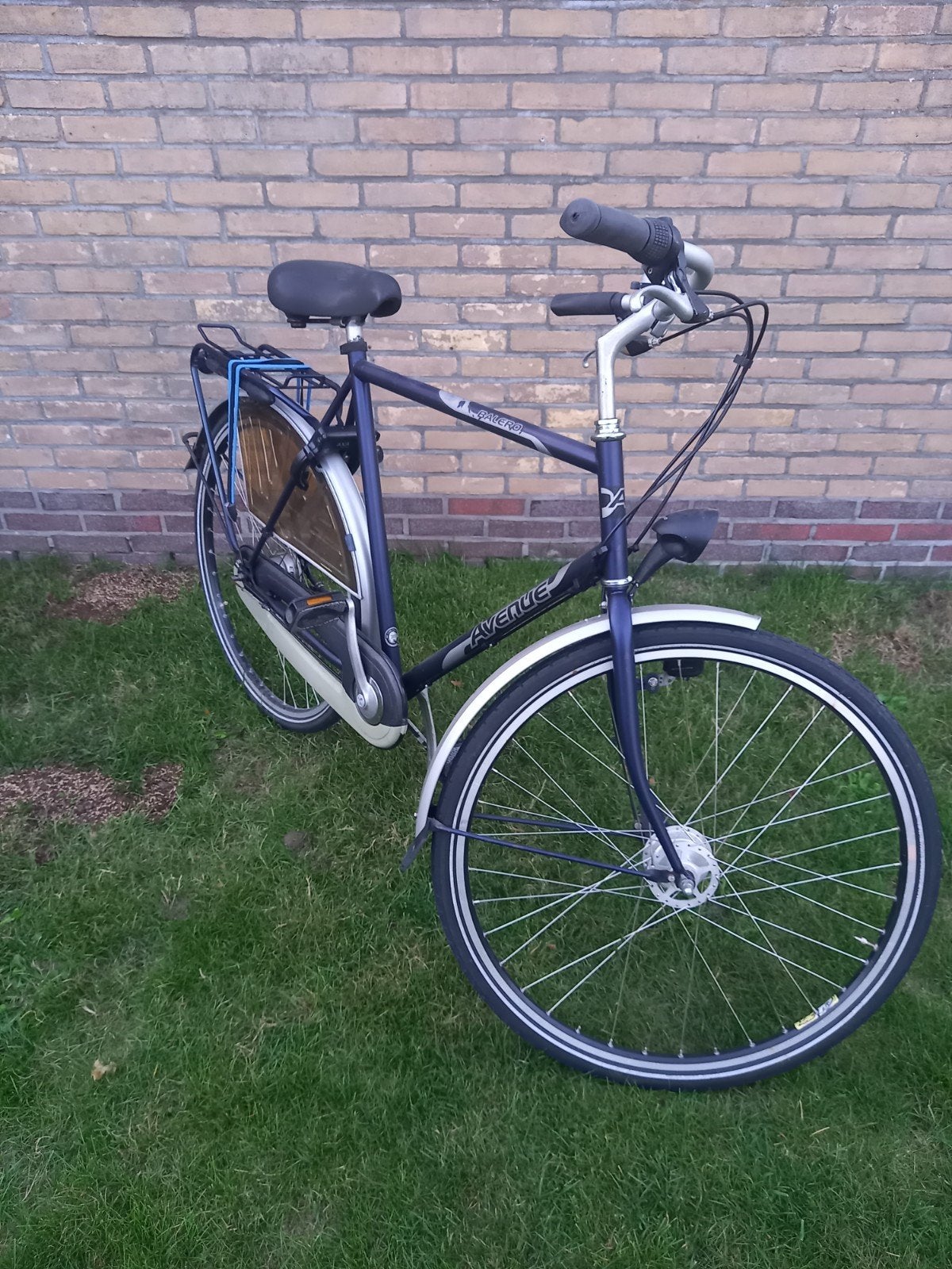Herenfiets 62 cm Avenue Balero 3 versnellingen en trommelrem, Ophalen, Gebruikt, Overige merken, Versnellingen