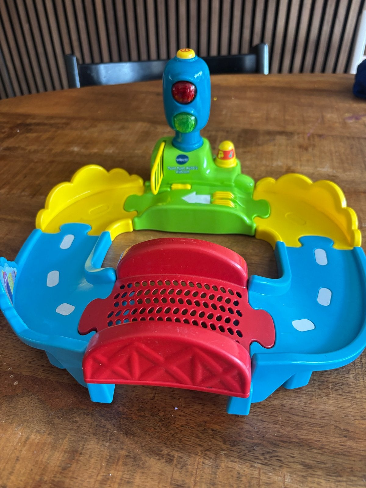 VTech Toet Toet Auto's Stoplicht met Licht, Geluid en Brug, Ophalen, Gebruikt, Bouwen, Met licht