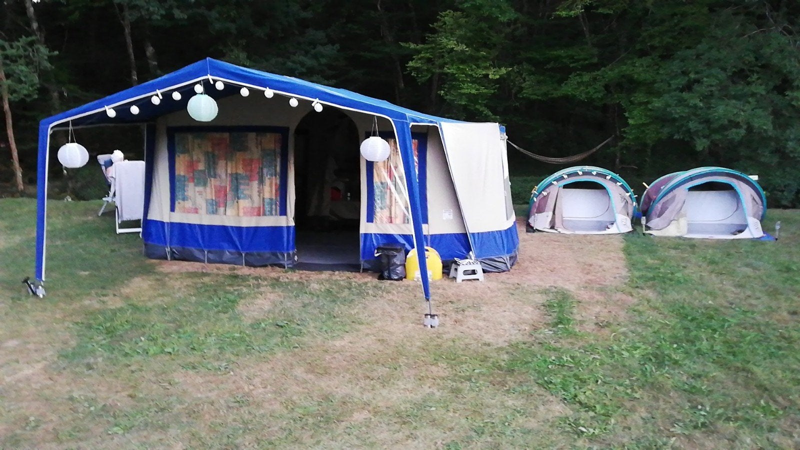 Roadmaster family S - 8 persoons vouwwagen, Ophalen