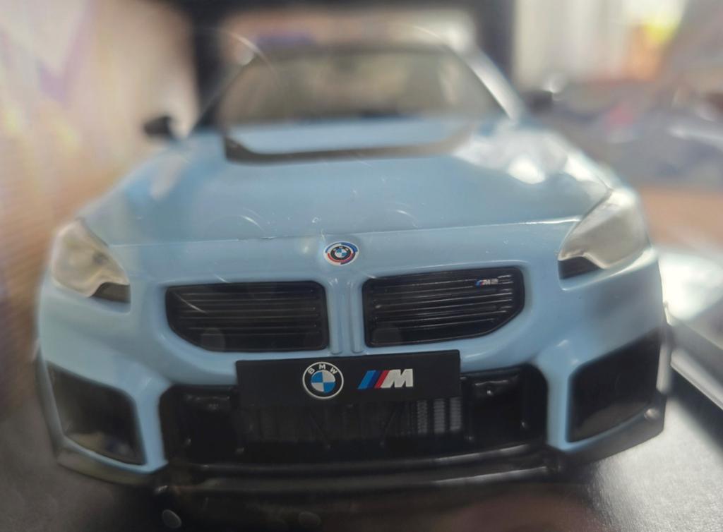 BMW M2 2024 Zandvoort Blue 1:18, Ophalen of Verzenden, Nieuw, Auto, Overige merken