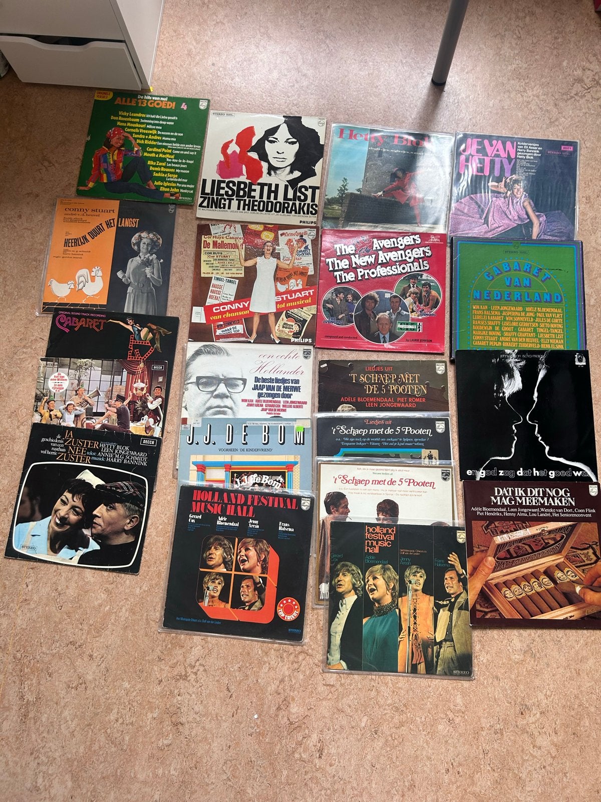 Nederlandstalige Platen Collectie - Cabaret & Musical LP's, Ophalen, LP, Gebruikt, Cabaret of Kleinkunst