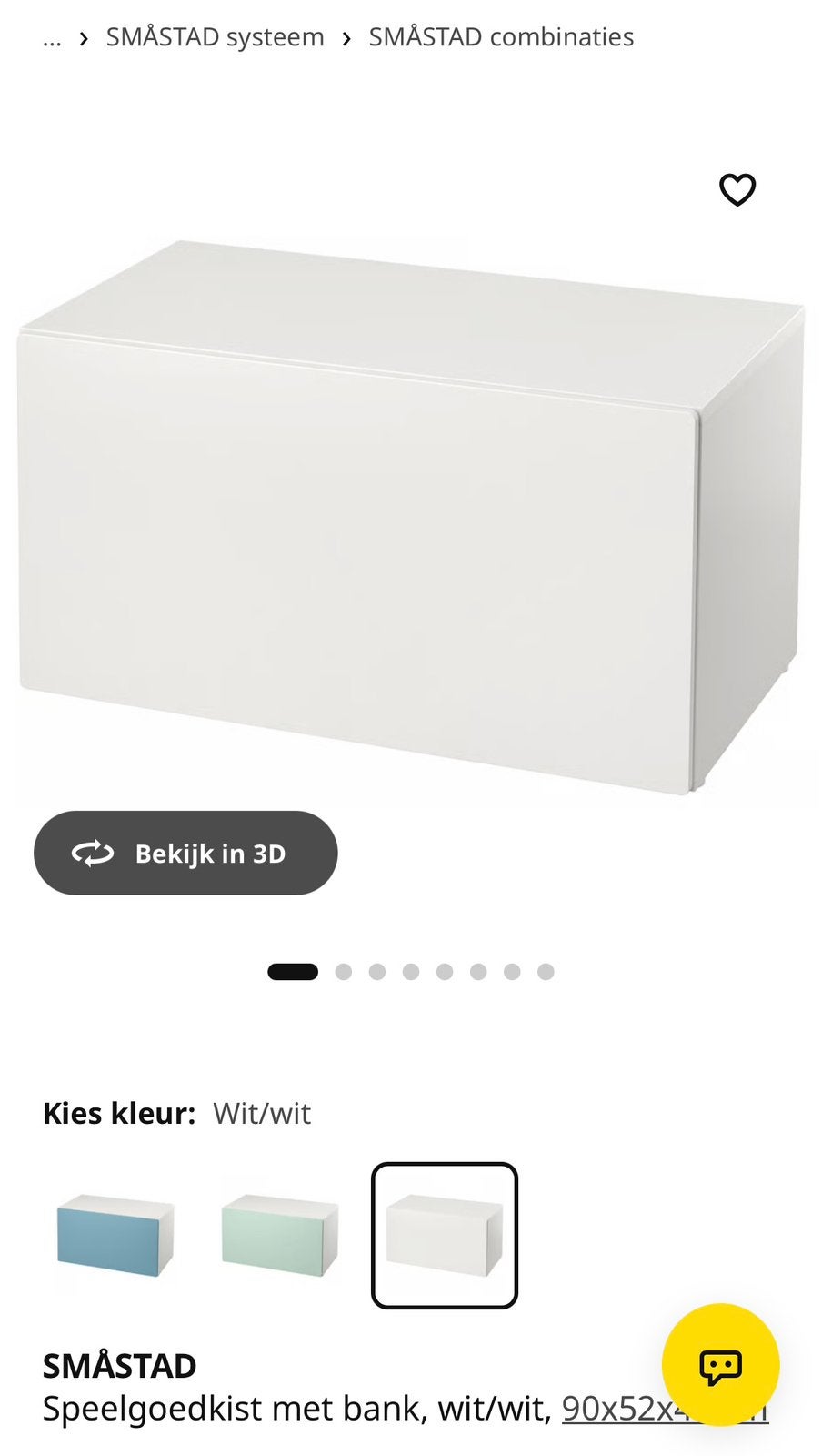 SMASTAD bank met STUVAopbergbak, Huis en Inrichting, Ophalen, Zo goed als nieuw