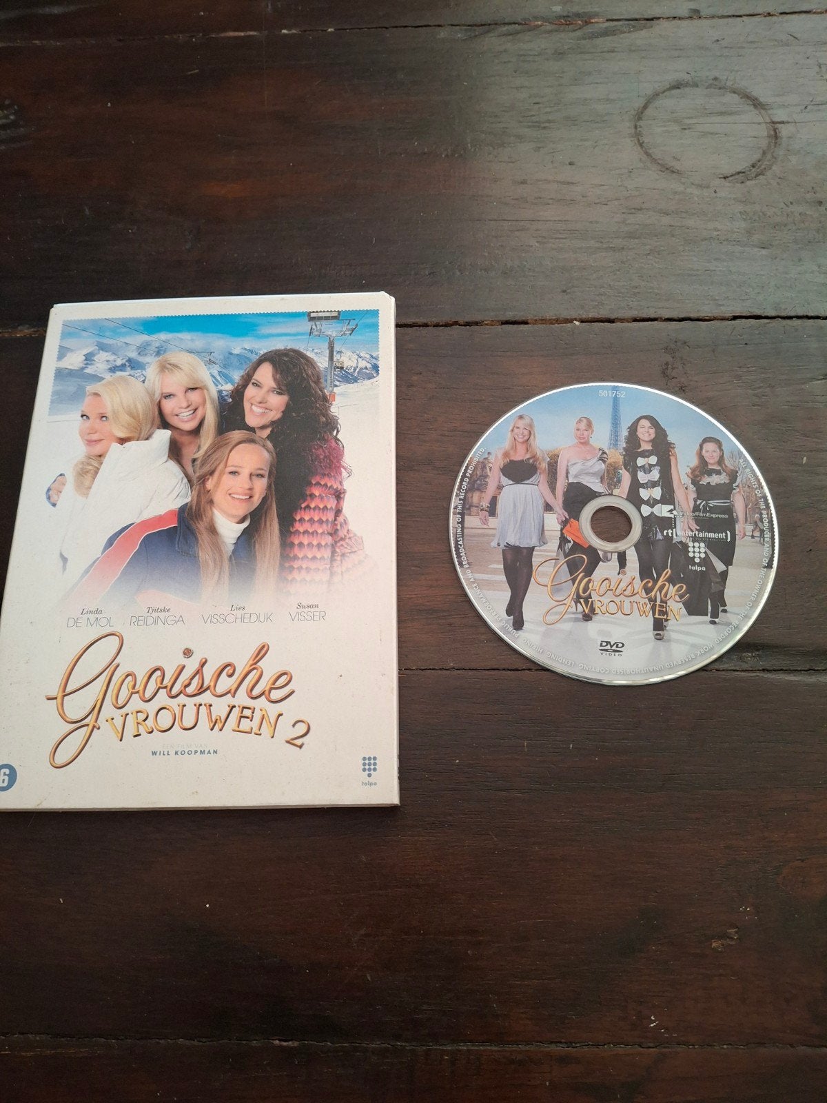 Gooische Vrouwen 1 en 2 DVD - Nederlandse komedie, Cd's en Dvd's, Ophalen, Gebruikt, Nederlands, Romantische komedie