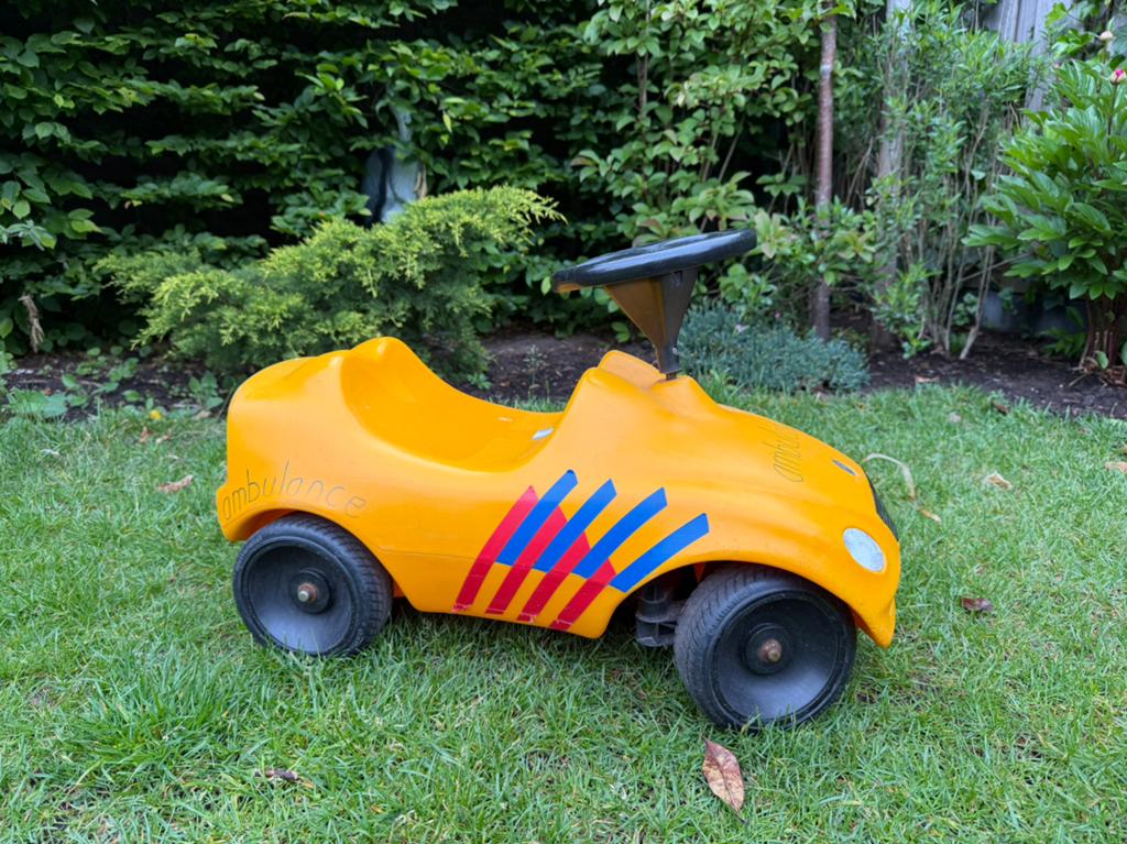 Loopauto ‘Ambulance’  voor de allerkleinste, Ophalen, Gebruikt, Loopvoertuig