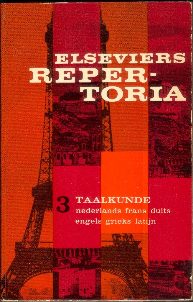 Elseviers Repertoria - Taalkunde, Boeken, Ophalen of Verzenden, Gelezen, Non-fictie