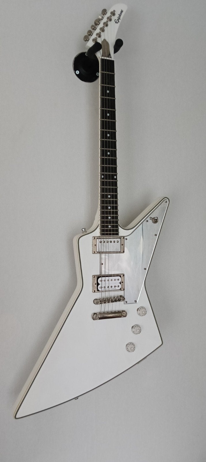 Explorer White Lighting,Schitterende gitaar,nieuwstaat!, Ophalen of Verzenden, Zo goed als nieuw, Solid body