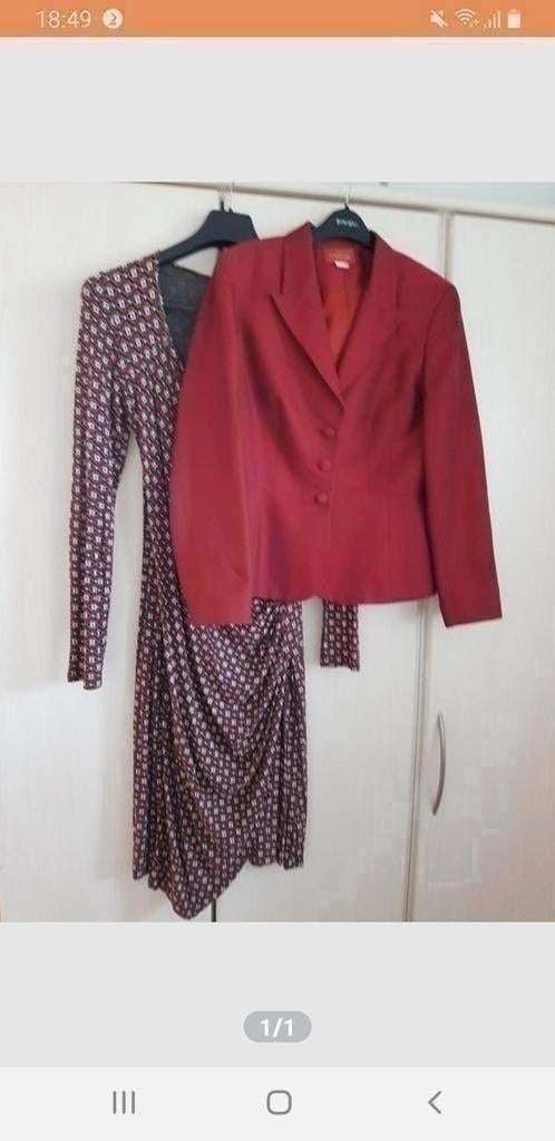 Mooie set jurk met jasje maat M, Kleding | Dames, Dames-kledingpakketten, Ophalen of Verzenden, Zo goed als nieuw