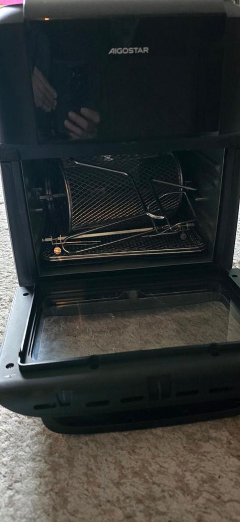 Aigostar Multifunctionele Airfryer Oven 1700W, Ophalen, Zo goed als nieuw, Airfryer XXL, 1500 gram of meer