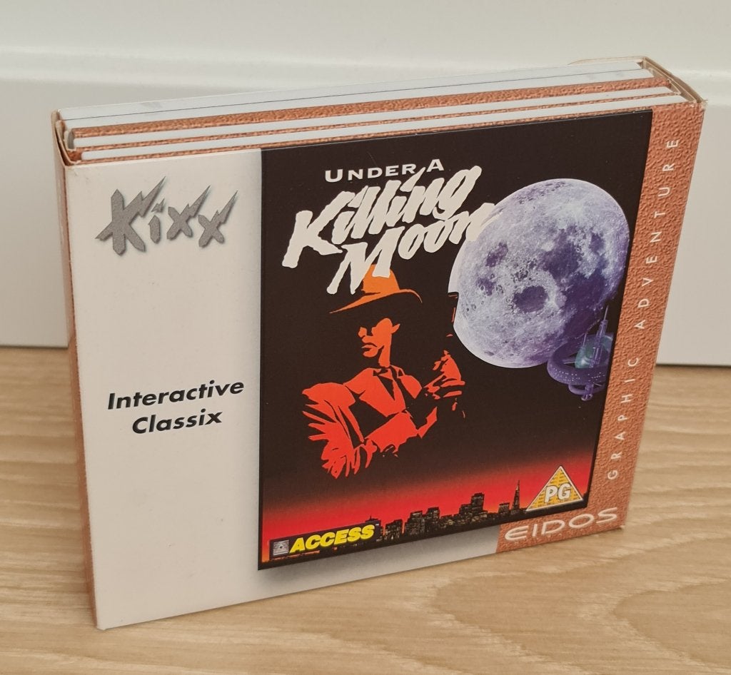 Under a Killing Moon - Kixx - 1994 - 4 CD ROM - PC Game, Avontuur en Actie, Gebruikt, 1 speler, Ophalen of Verzenden
