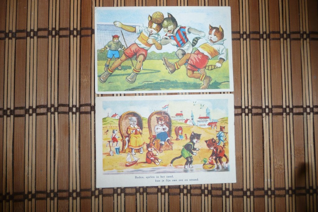 129 kinder kaarten 2 gratis, Verzamelen, Ophalen of Verzenden, Voor 1920