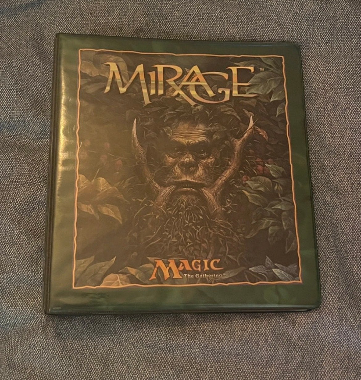 Magic the Gathering Mirage Binder, Hobby en Vrije tijd, Verzamelkaartspellen | Magic the Gathering, Ophalen of Verzenden, Gebruikt
