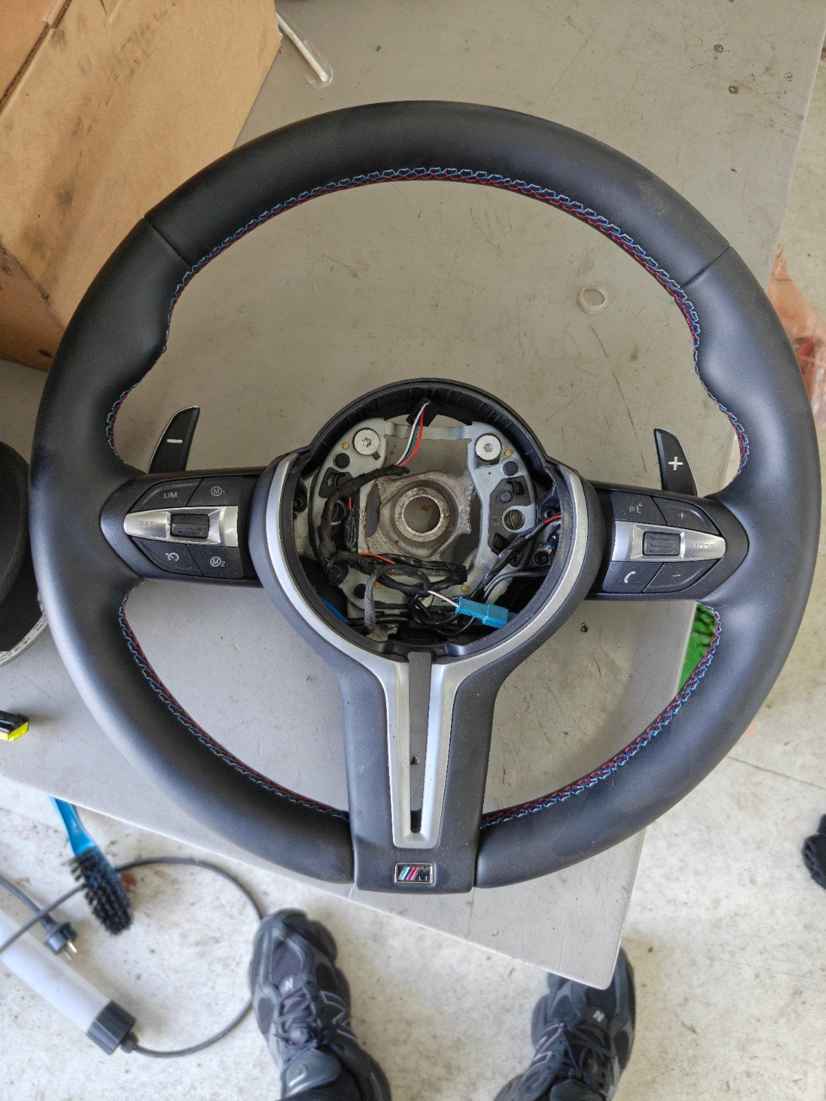 BMW M Sport Stuurwiel met schakelpaddles, Ophalen of Verzenden, Gebruikt, BMW