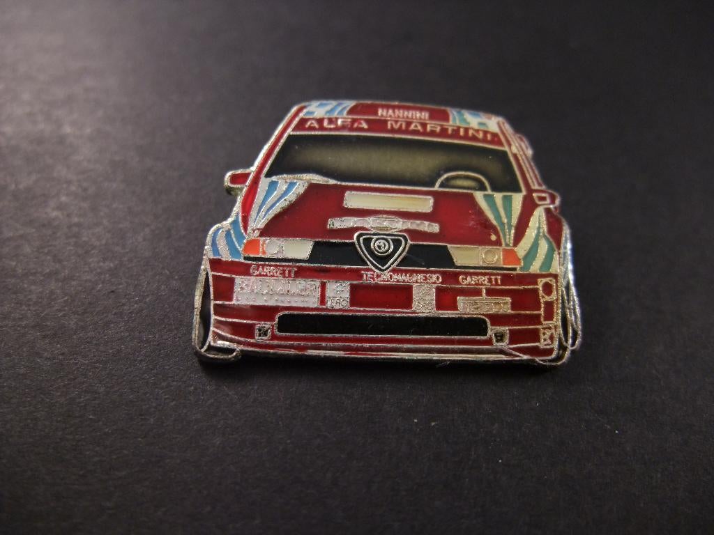Alfa-Romeo-155-V6-TI-DTM , emaille pin, Ophalen of Verzenden, Gebruikt, Overige onderwerpen