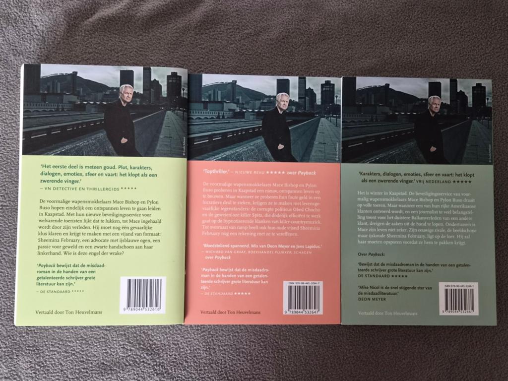 Mike Nicol Kaapstad Trilogie, Ophalen of Verzenden, Zo goed als nieuw, Mike Nicol