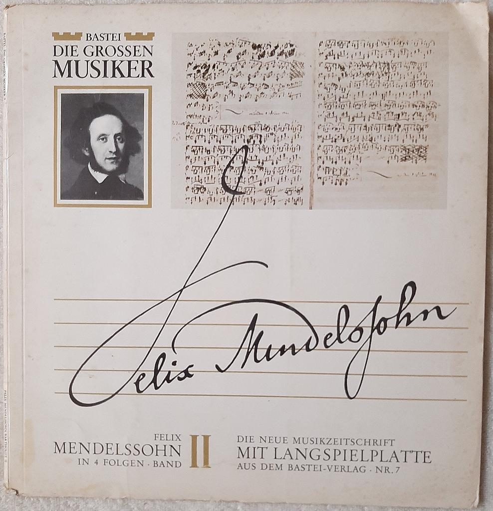 Felix Mendelssohn In 4 Folgen · Band II, Kamermuziek, 10 inch, Ophalen of Verzenden, Zo goed als nieuw