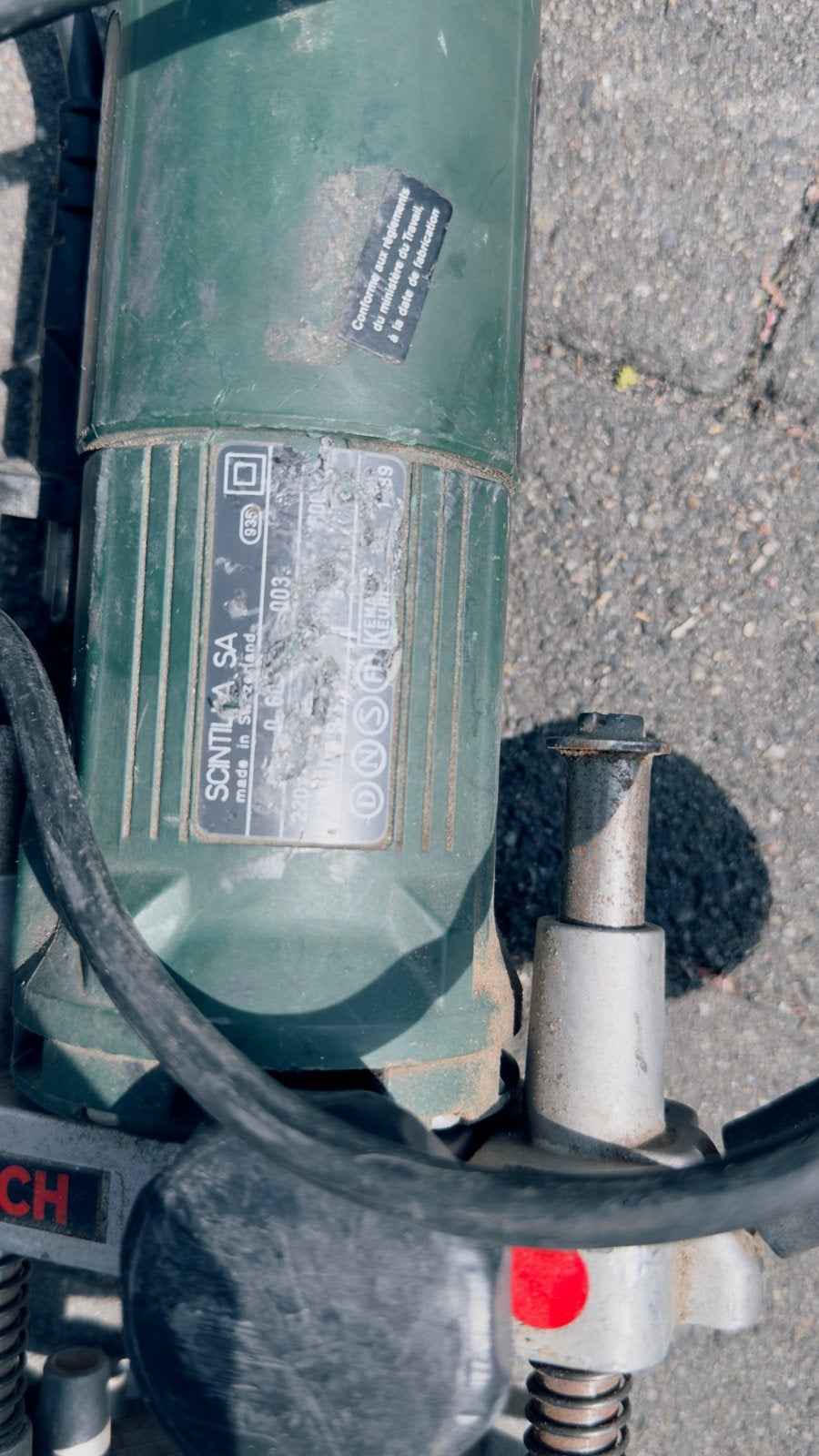 Bosch POF 500 Bovenfrees - Gebruikt, Ophalen, Gebruikt, Elektrisch, Bovenfrees