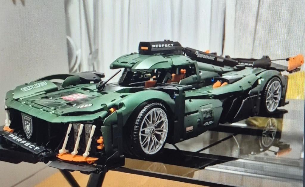 PEUGEOT 9X8 24H Le Mans Hybrid Hypercar, Ophalen of Verzenden, Nieuw, 1:5 t/m 1:8, Auto