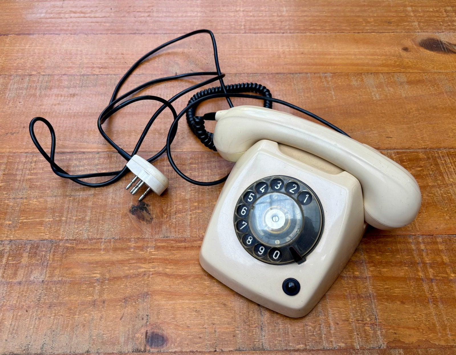 PTT telefoon - Ericsson - Type T65 De luxe ivoor, Ophalen of Verzenden, Met draaischijf