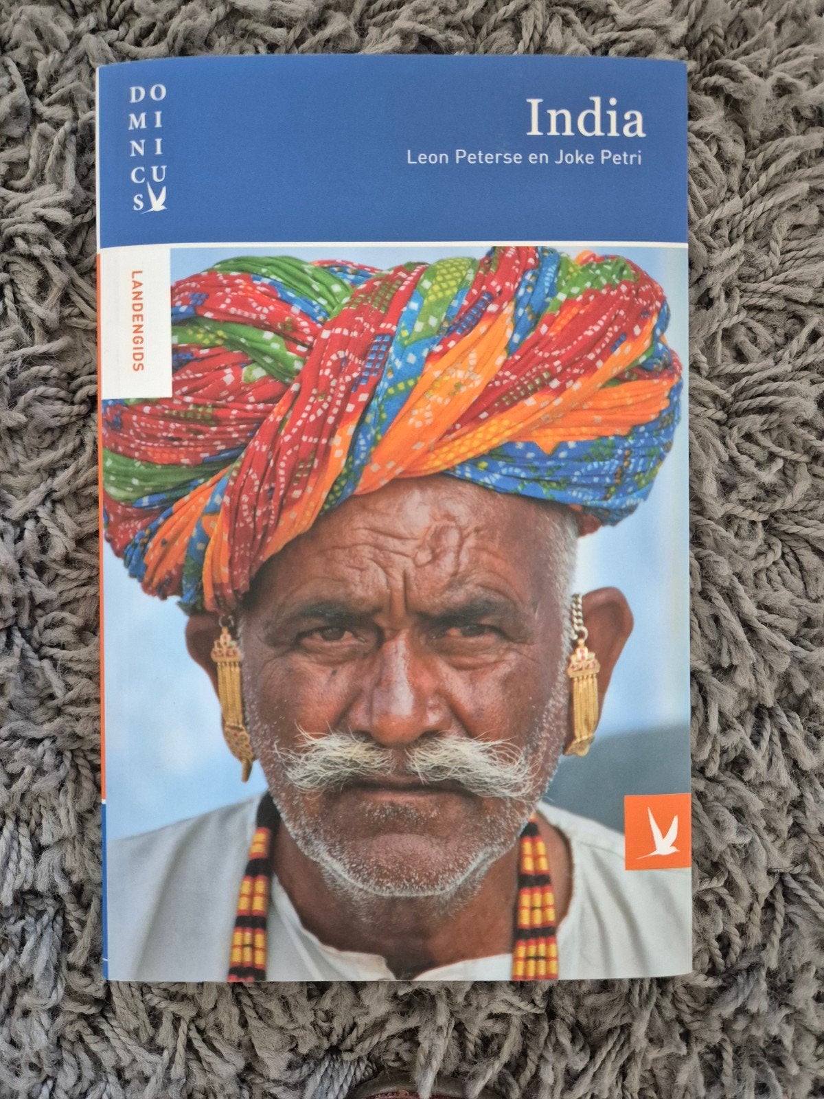 Dominicus Landengids India - Reisgids Leon Peterse, Boeken, Reisgidsen, Zo goed als nieuw, Reisgids of -boek, Azië, Overige merken