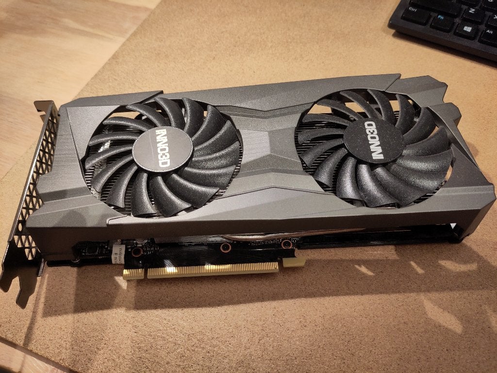 INNO3D geforce rtx 3060 8GB videokaart, Ophalen, GDDR6, PCI-Express 4, Zo goed als nieuw