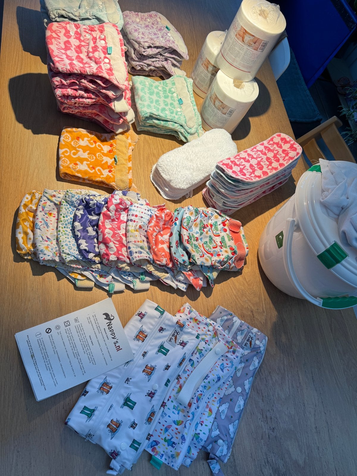 Totsbots Bamboozle Maat 2 Wasbare Luiers & Accessoires, Ophalen of Verzenden, Gebruikt