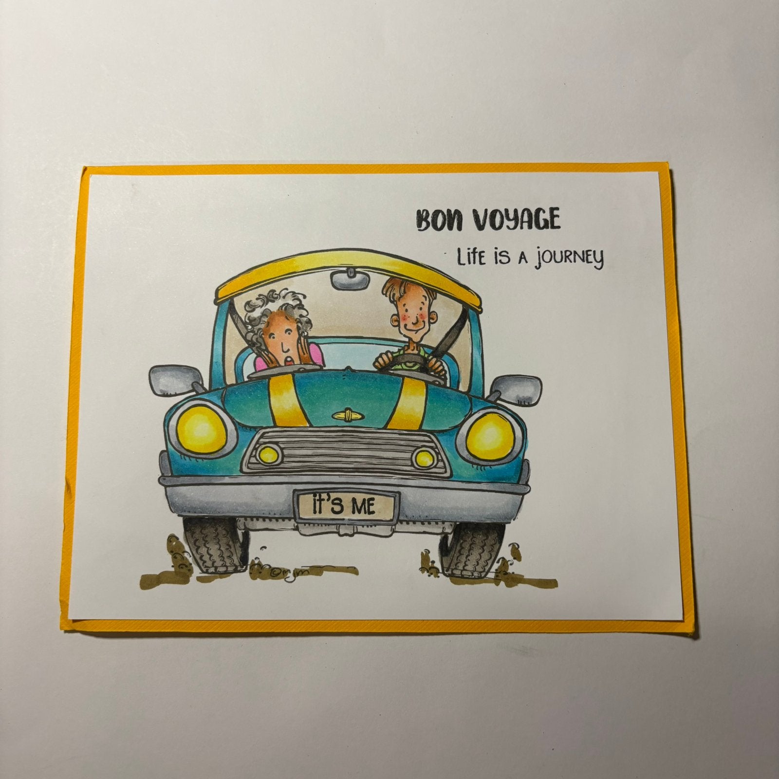 Kaart 11 made by corry, Ophalen of Verzenden, Nieuw, Overige thema's