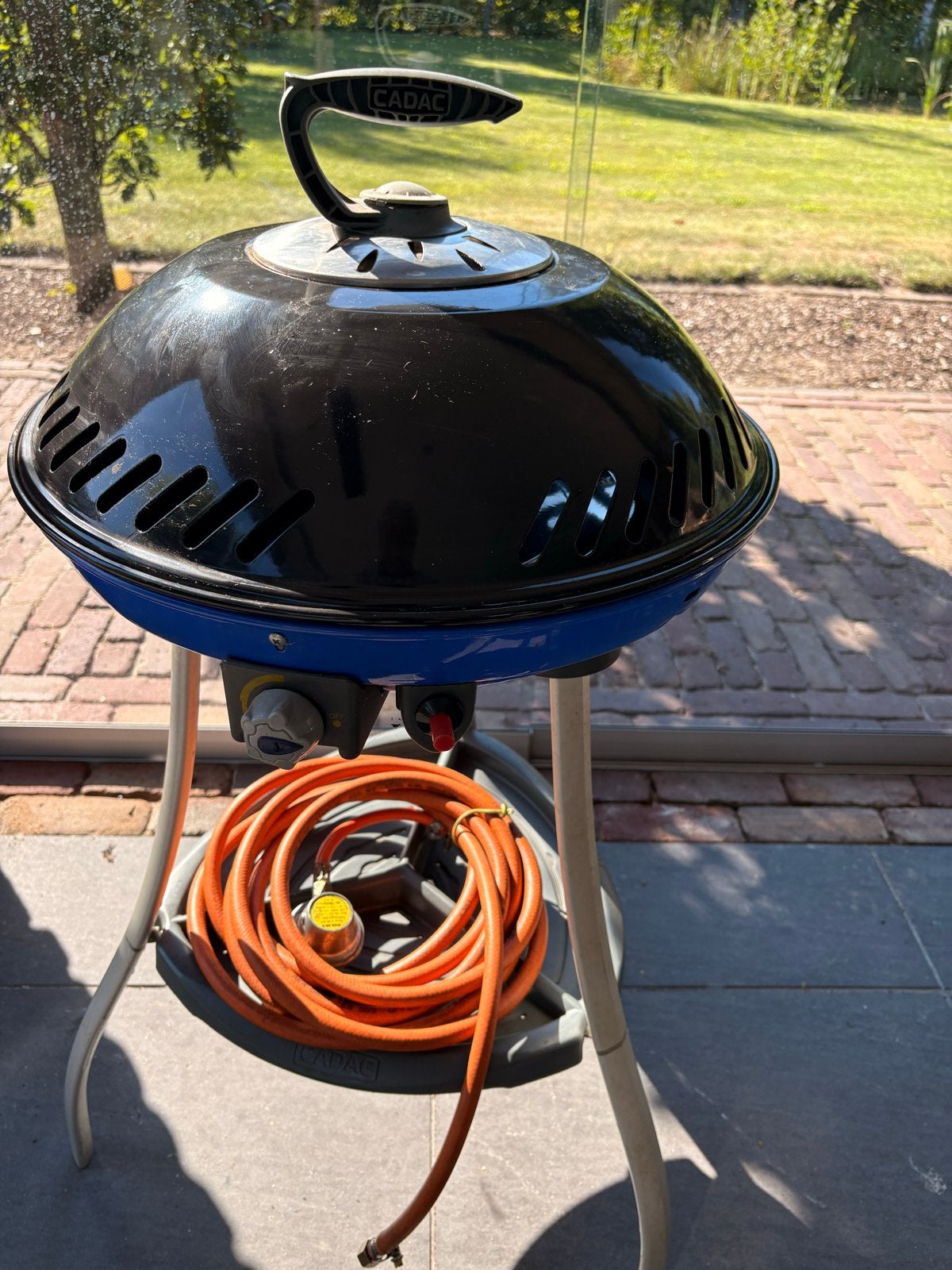 Cadac (scottelbry) gasbarbecue met diverse accessoires, Ophalen, Gebruikt