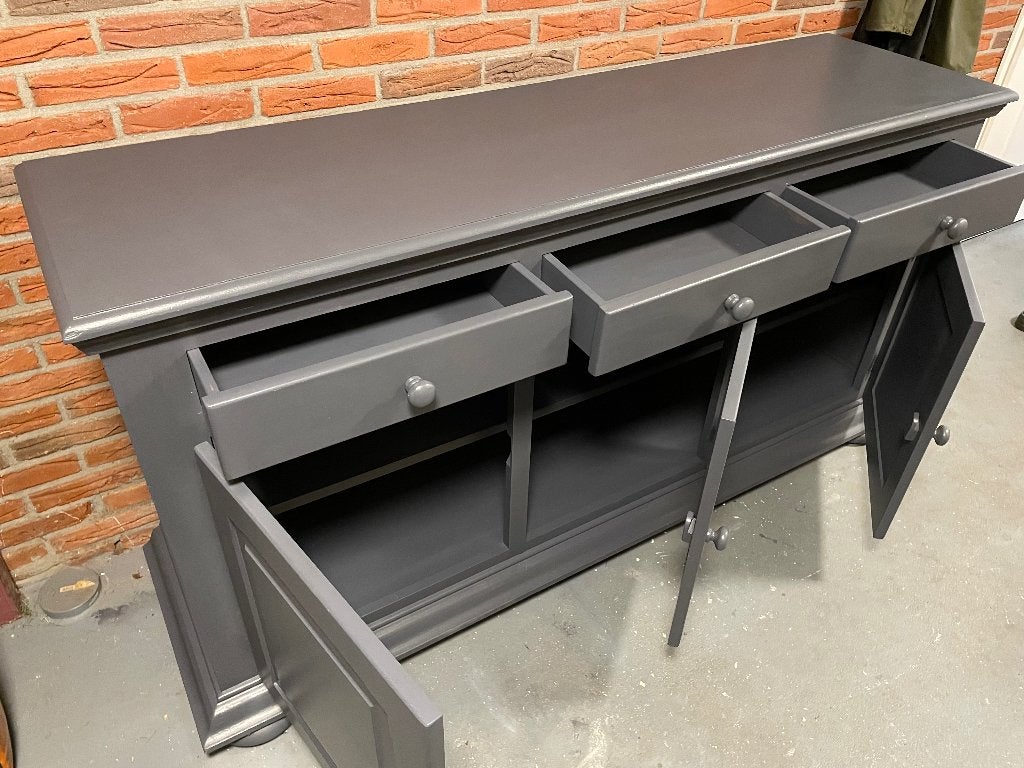 Dressoir, Ophalen, Gebruikt, 150 tot 200 cm, Eikenhout