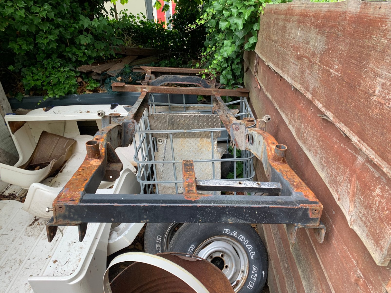 Chassis 1969 jeep cj5, Ophalen, Jeep