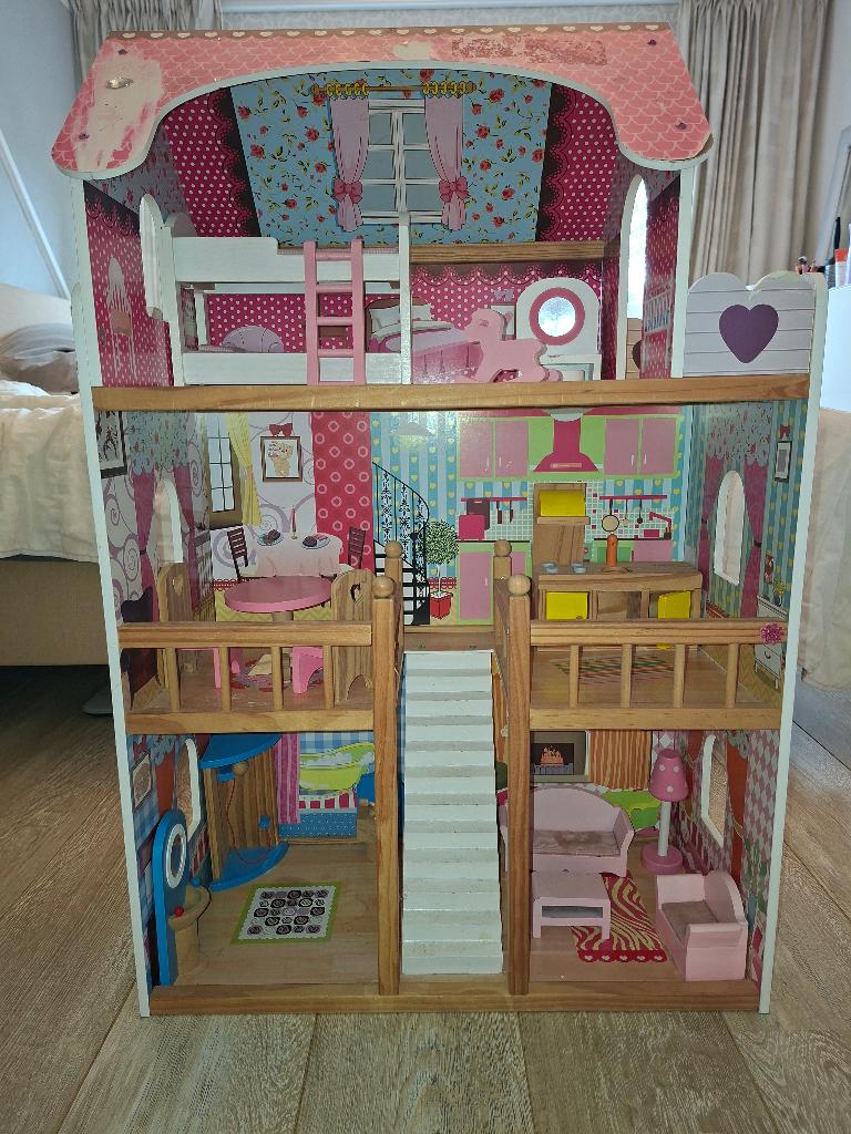 Poppenhuis, Ophalen, Gebruikt, Poppenhuis