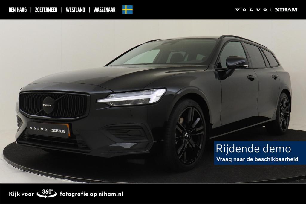 Volvo V60 B4 (M-HYBRID) ESSENTIAL BLACK EDITON -CAMERA|CLIMA, Auto's, Volvo, 12 maanden, Stof, 1800 kg, 4 cilinders