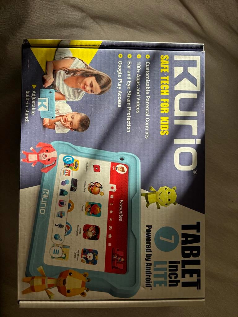 Kurio Kinder tablet - Gloednieuw in verpakking, Usb-aansluiting, Nieuw, Ophalen of Verzenden, Wi-Fi