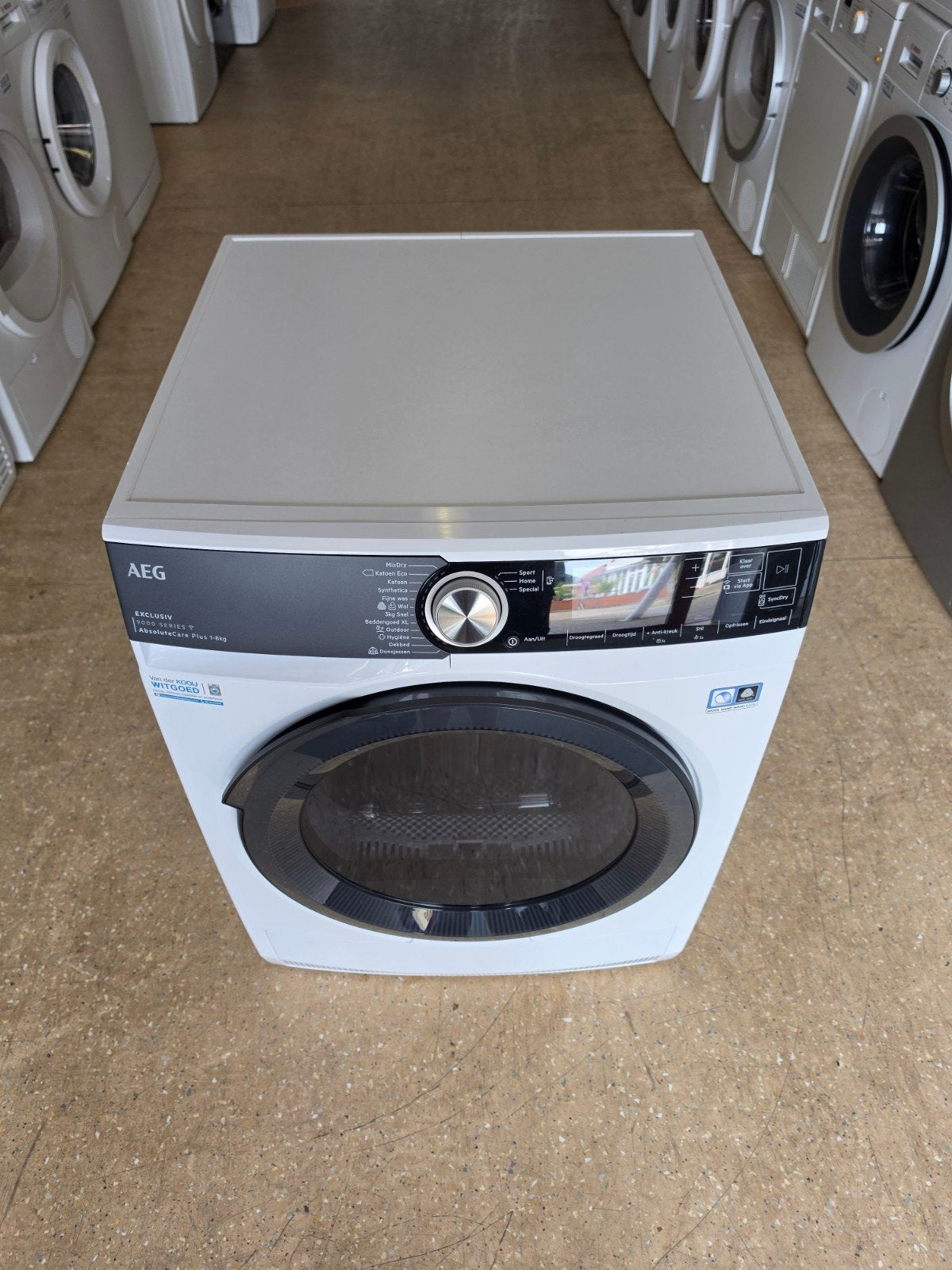 AEG TR9MUNCHEN warmtepompdroger | ZGAN! | Gratis thuis 🚚✅️, Witgoed en Apparatuur, Wasdrogers, AEG, Jirnsum, Overige typen, 8 tot 10 kg