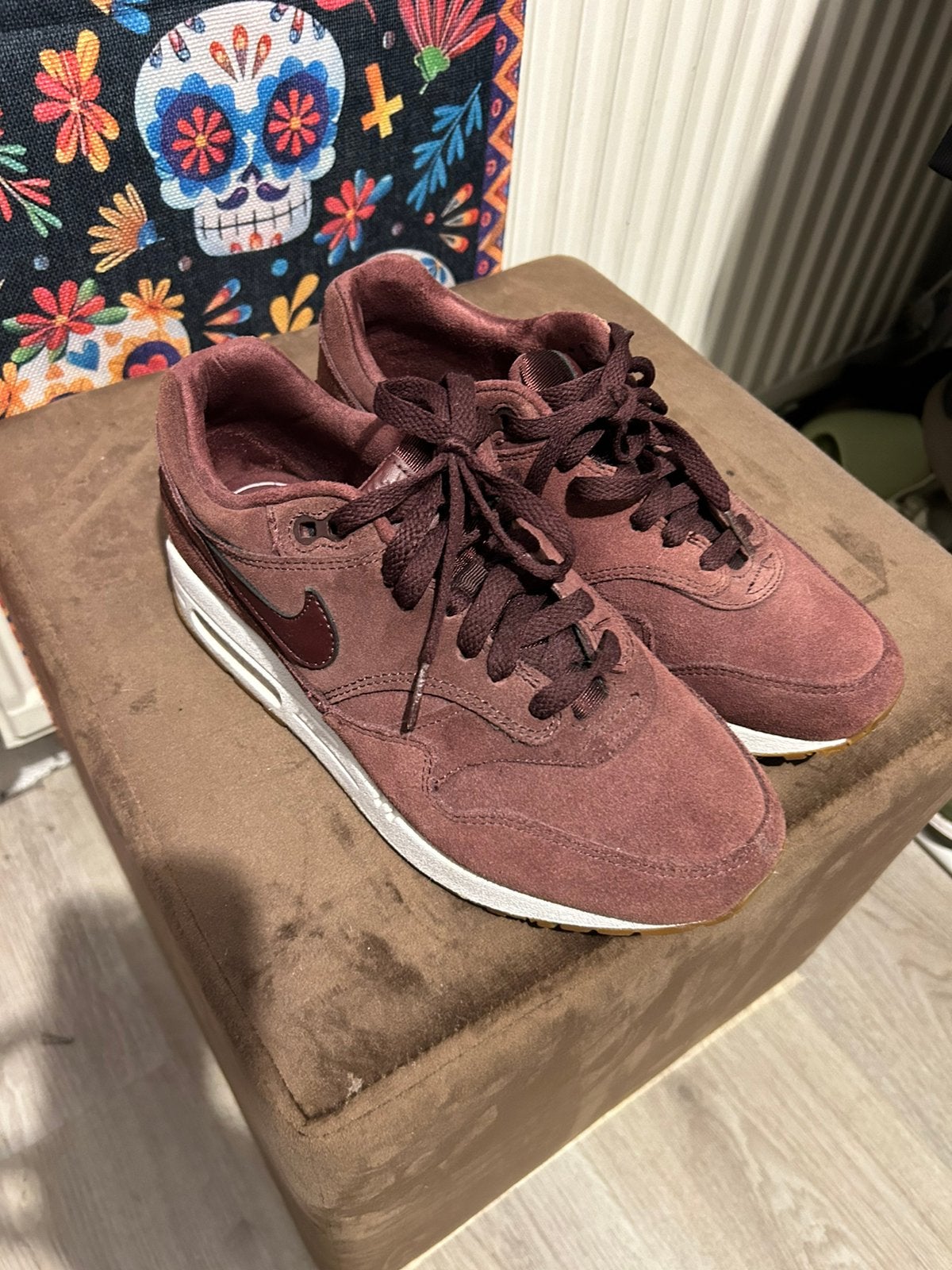 nike air max 1, Ophalen, Zo goed als nieuw, Wit, Sneakers of Gympen