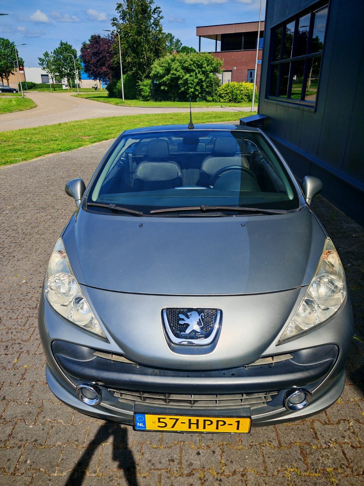 Peugeot 207 1.6 16V CC 88KW 2009 Grijs, Auto's, Voorwielaandrijving, 15 km/l, 4 cilinders, Cabriolet