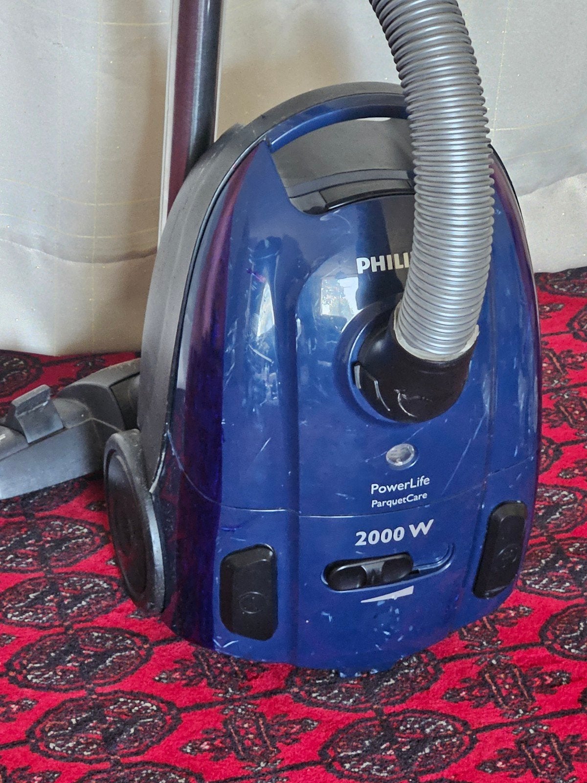 Philips PowerLife ParquetCare 2000W Stofzuiger, Gebruikt, Philips, Geschikt voor harde vloeren, 2000 watt of meer
