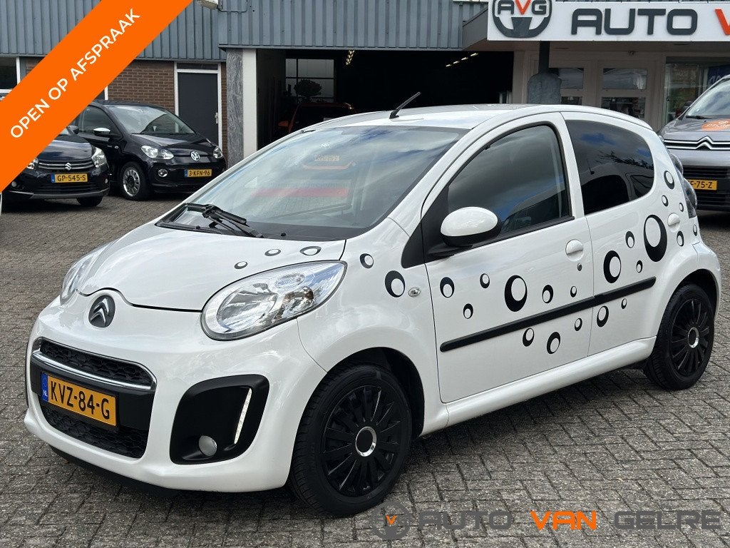 Citroën C1 1.0 5drs Airco elek.pak facelift C1 (bj 2012), Auto's, Euro 5, Stof, Gebruikt, Zwart