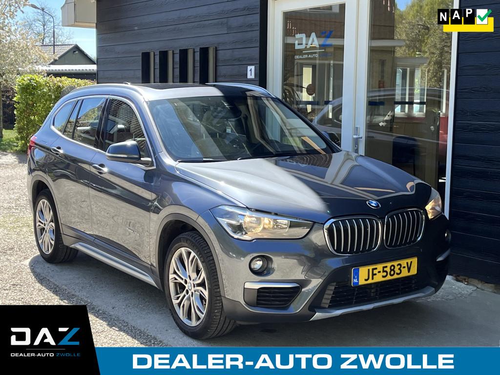 BMW X1 sDrive20i Aut/Ecc/Leer/Navi/Pano (bj 2016, automaat), 1998 cc, Lichtsensor, Bedrijf, SUV of Terreinwagen