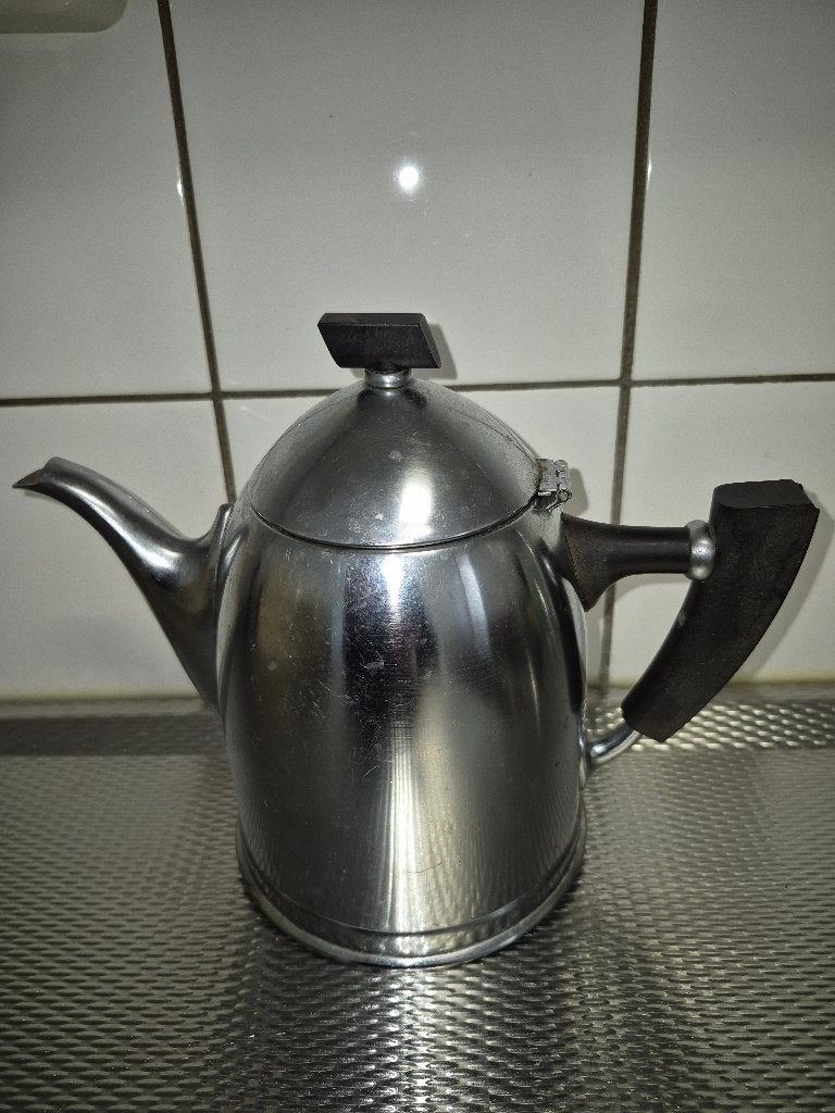 Demeyere Art Deco theepot / koffiepot, Antiek en Kunst, Ophalen of Verzenden