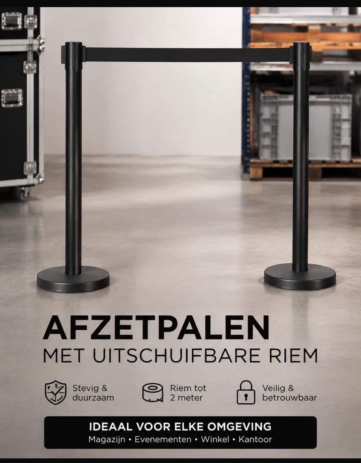 Afzetpalen te huur, Ophalen of Verzenden, Zo goed als nieuw, Overige typen