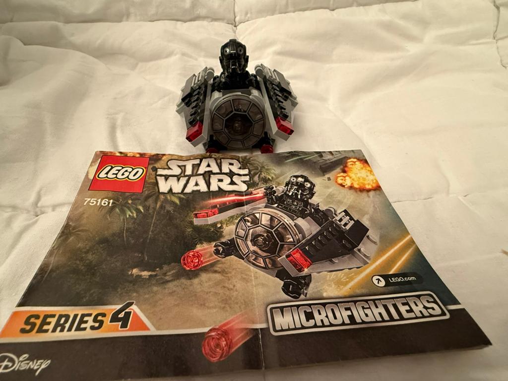 Lego Star Wars TIE Advanced Prototype Microfighter (75161), Ophalen of Verzenden, Zo goed als nieuw, Actiefiguurtje