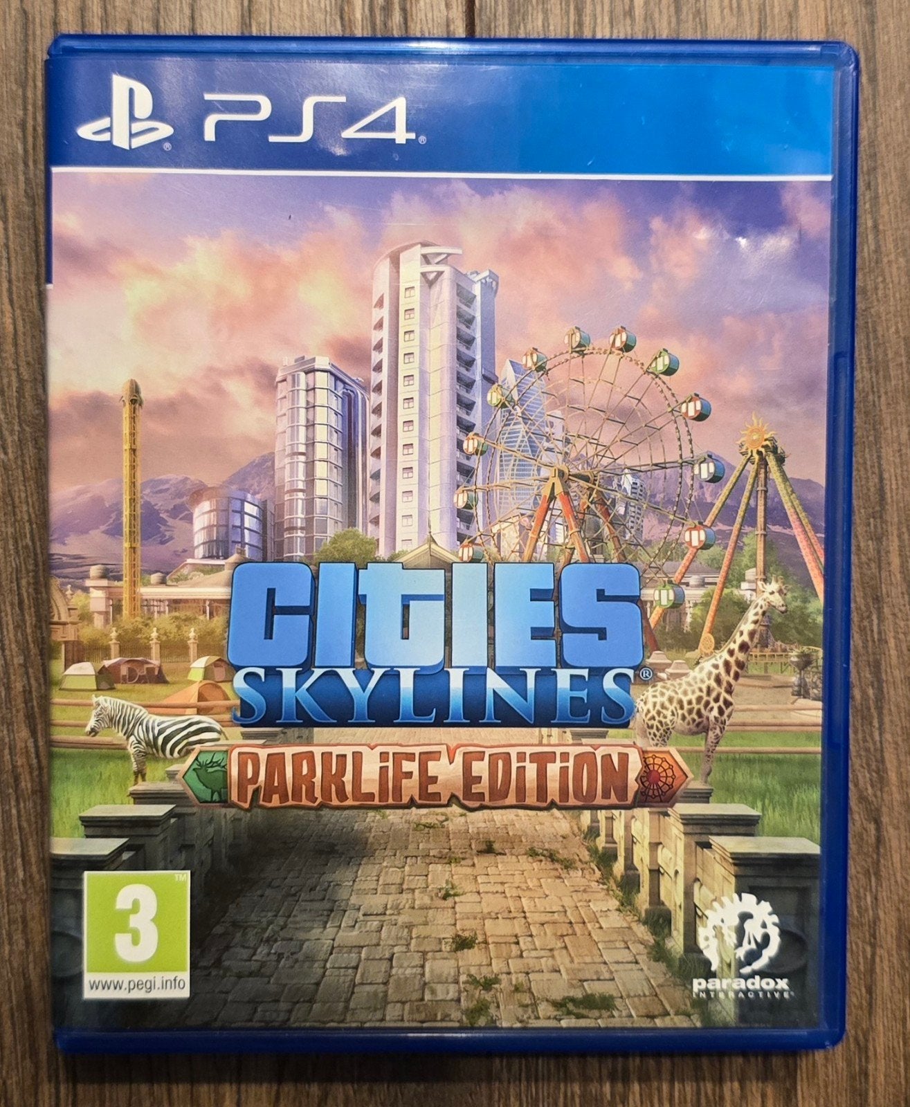 Cities: Skylines Parklife Edition PS4 - Krasvrij, Ophalen of Verzenden, Zo goed als nieuw