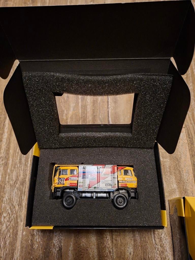 DAF Trucks Dakar Rally Modelauto's - Set van 3, Overige merken, 1:50 of kleiner, Nieuw, Ophalen of Verzenden