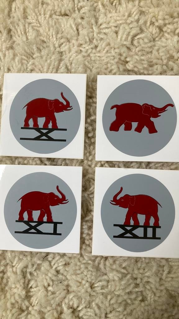 Gadja Merah KNIL stickers, Verzamelen, Ophalen of Verzenden, Zo goed als nieuw