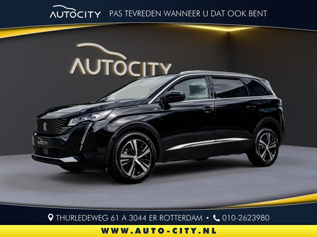 Peugeot 5008 1.2 PureTech GT Line l 7P | NAVI | CAMERA |, Automaat, Gebruikt, 1199 cc, 7 stoelen