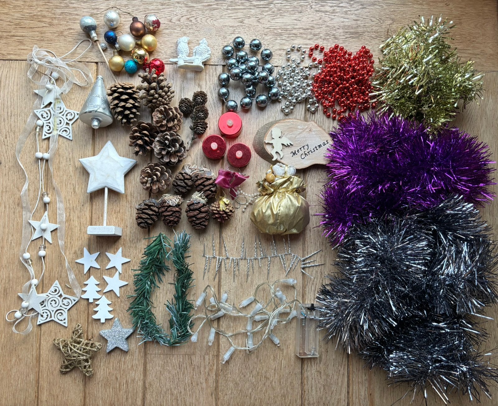 Knutselen kerststukje / advent kerst | kleine kerstballen, Ophalen of Verzenden