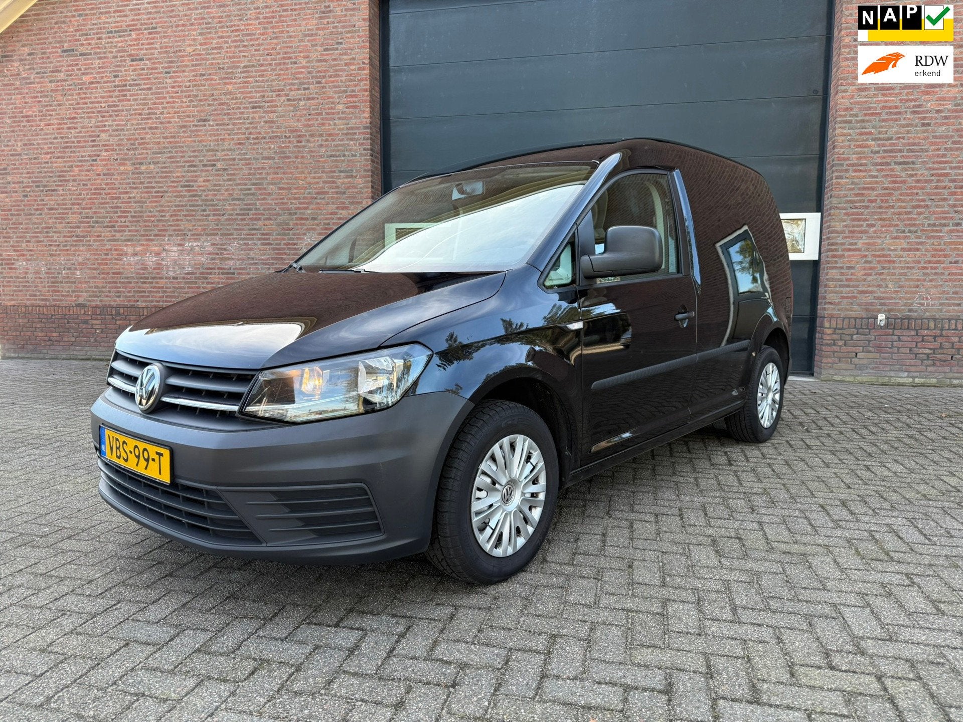 Volkswagen Caddy 2.0 TDI L1H1 BMT Economy Business, Auto's, Stof, Gebruikt, 4 cilinders, Volkswagen