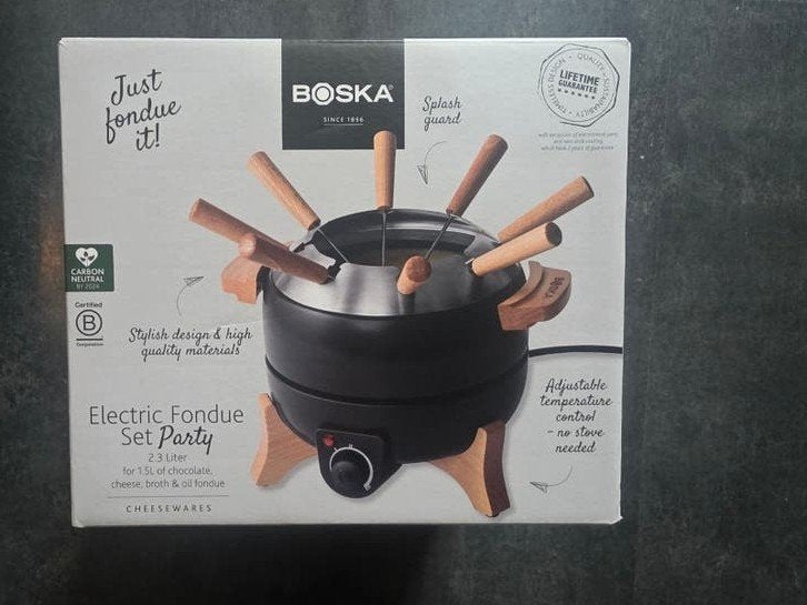 Boska Elektrische Fondue Set -nieuw, Ophalen of Verzenden, Nieuw, Elektrisch, Fondueset